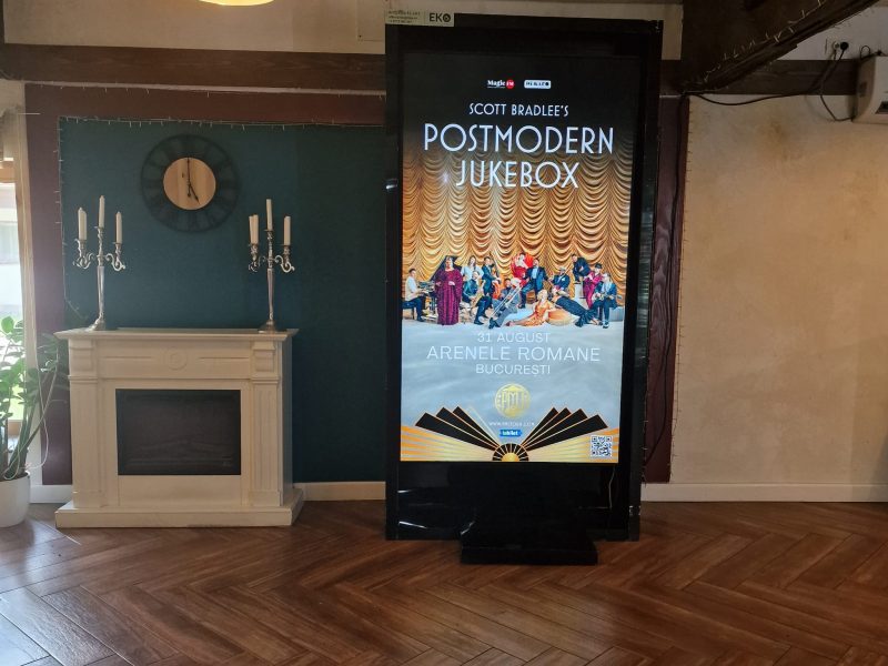 Reteaua Digitala DOOH Indoor - Mosia Navaro – Zonă restaurant