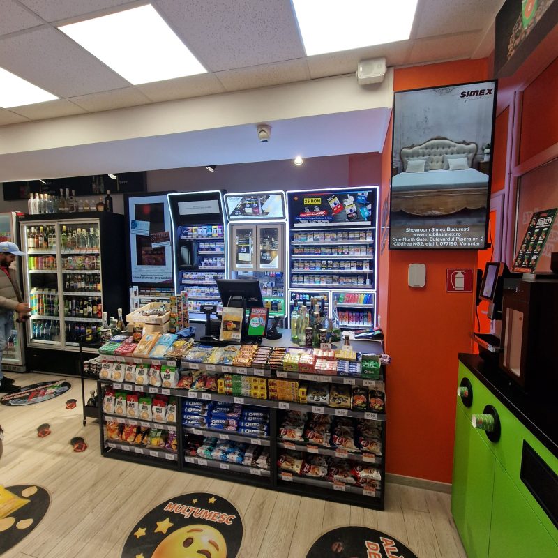 Reteaua Digitala DOOH Indoor - Brooklyn Drinks Market – Pallady 21