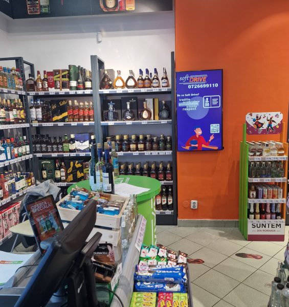 Reteaua Digitala DOOH Indoor - Brooklyn Drinks Market – Sos Iancului 59