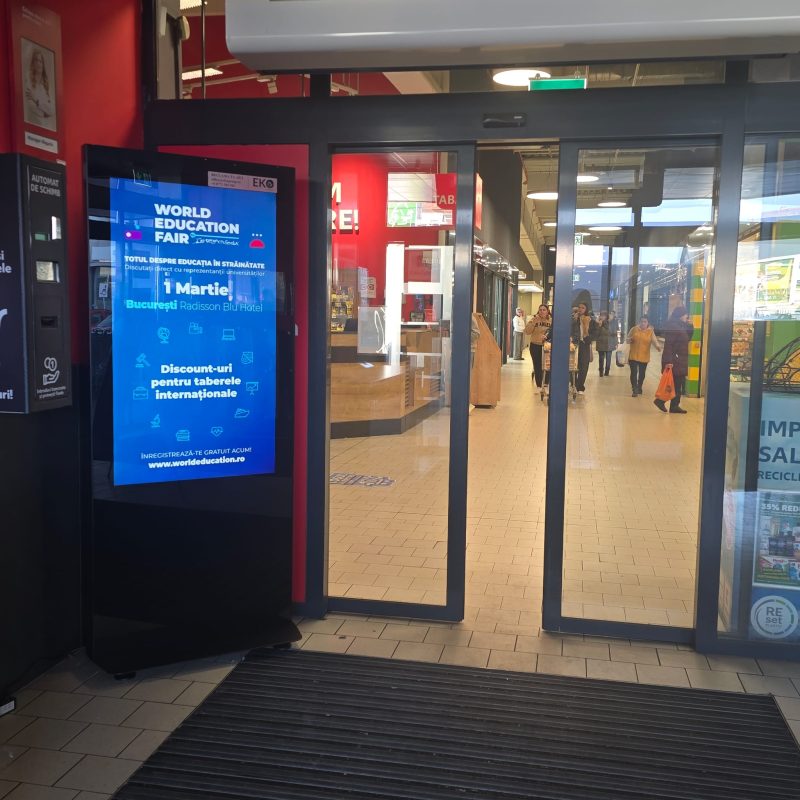 Reteaua Digitala DOOH Indoor - KAUFLAND | Râmnicu Vâlcea – Str. Gib Mihăescu Reteaua Digitala DOOH Indoor - KAUFLAND | Râmnicu Vâlcea – Str. Gib Mihăescu