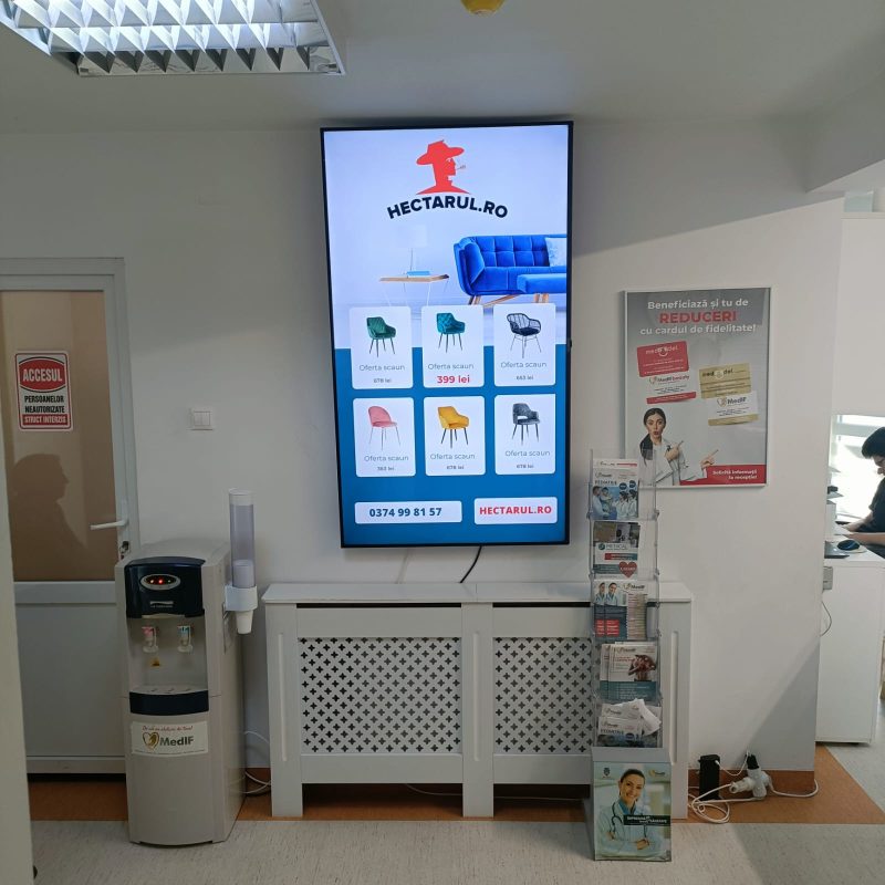 Reteaua Digitala DOOH Indoor - Med IF – clinica medicala