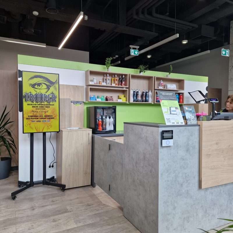 Reteaua Digitala DOOH Indoor - My Motric