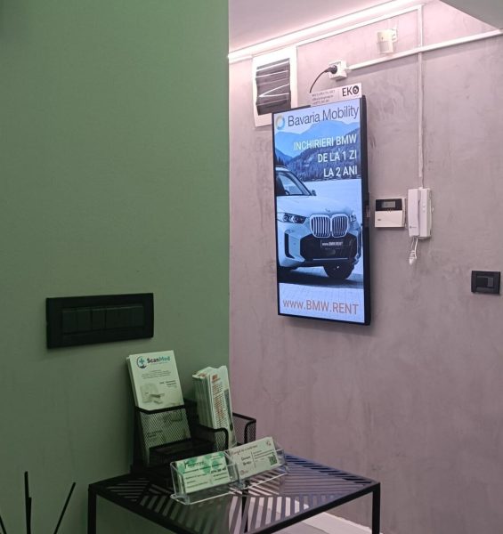 Reteaua Digitala DOOH Indoor - PHYSIOBOOST by Cristian Drosu | Salon de fizioterapie sportiva, Divizia 1
