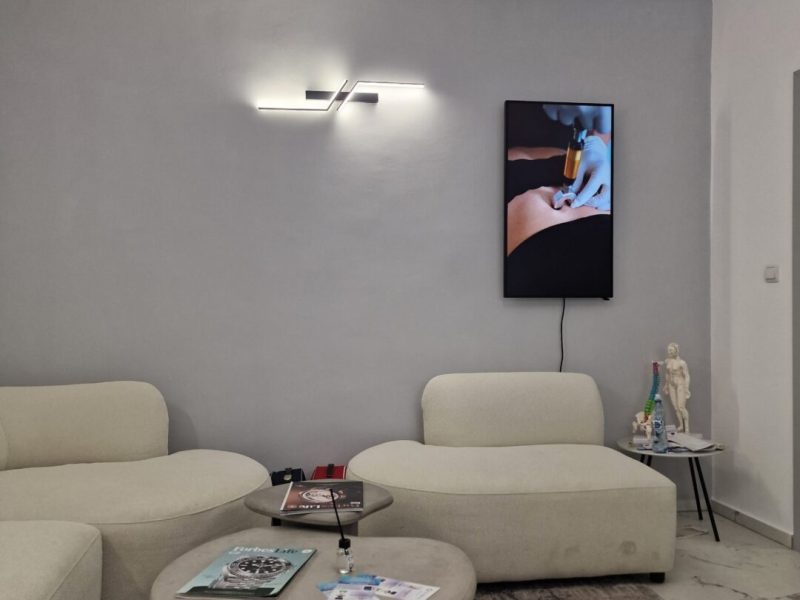 Reteaua Digitala DOOH Indoor - PHYSIOBOOST by Cristian Drosu | Salon de fizioterapie sportiva, Divizia 1 Parter